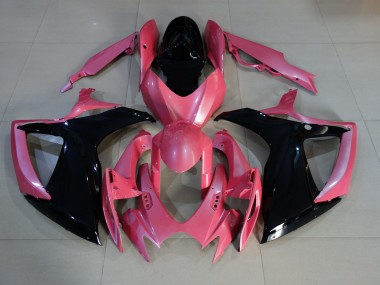 Rosa Brillante 2006-2007 Suzuki GSXR 600-750 Carenados Moto