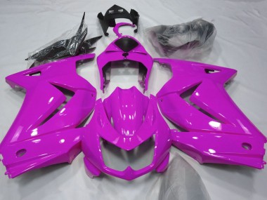 Rosa Brillante 2008-2012 Kawasaki Ninja 250 Carenados Moto
