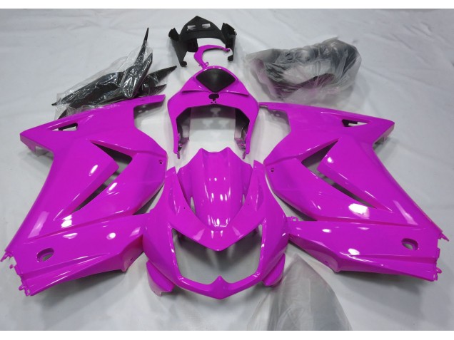 Rosa Brillante 2008-2012 Kawasaki Ninja 250 Carenados Moto