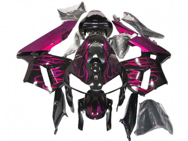 Rosa Brillante Llama 2005-2006 Honda CBR600RR Carenados Moto