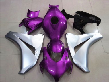 Rosa Brillante & Plata 2008-2011 Honda CBR1000RR Carenados Moto
