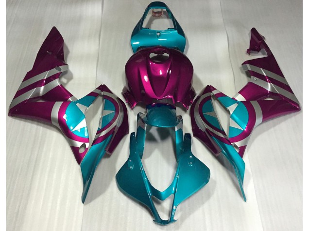 Rosa Capitán América 2007-2008 Honda CBR600RR Carenados Moto