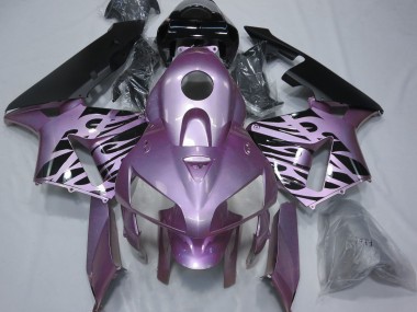 Rosa Púrpura Llama 2005-2006 Honda CBR600RR Carenados Moto