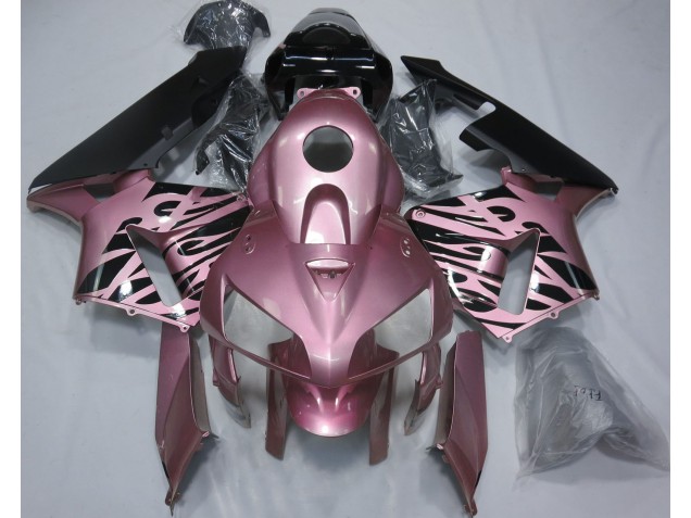 Rosa Rosa Llama 2005-2006 Honda CBR600RR Carenados Moto