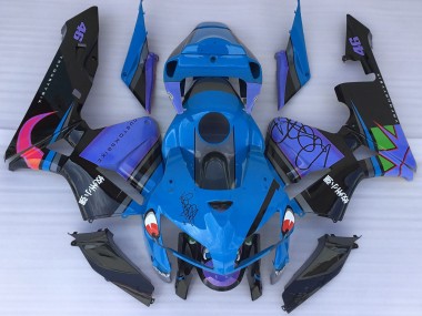 Tiburón Azul 2005-2006 Honda CBR600RR Carenados Moto