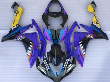 Tiburón Azul 2007-2008 Yamaha R1 Carenados Moto