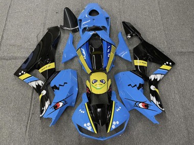 Tiburón Azul 2013-2023 Honda CBR600RR Carenados Moto