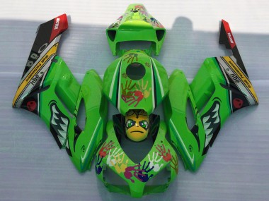 Tiburón Verde 2004-2005 Honda CBR1000RR Carenados Moto