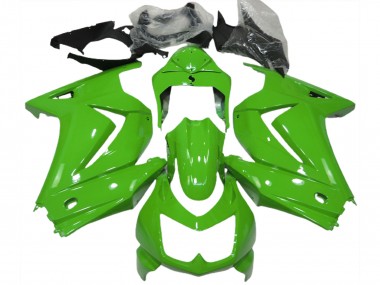 Verde 2008-2012 Kawasaki Ninja 250 Carenados Moto