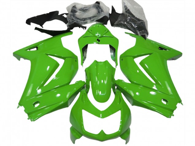Verde 2008-2012 Kawasaki Ninja 250 Carenados Moto