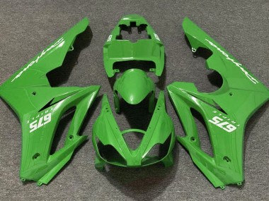 Verde Brillante 2006-2008 Triumph Daytona 675 Carenados Moto